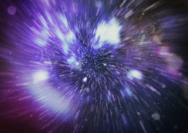 patlama yıldızı parlayan parçacıklar ve çizgiler. Güzel soyut ışınları arka plan.