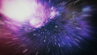 patlama yıldızı parlayan parçacıklar ve çizgiler. Güzel soyut ışınları arka plan.