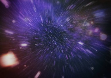 patlama yıldızı parlayan parçacıklar ve çizgiler. Güzel soyut ışınları arka plan.