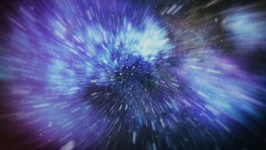 patlama yıldızı parlayan parçacıklar ve çizgiler. Güzel soyut ışınları arka plan.