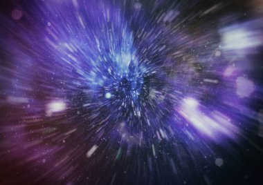 patlama yıldızı parlayan parçacıklar ve çizgiler. Güzel soyut ışınları arka plan.