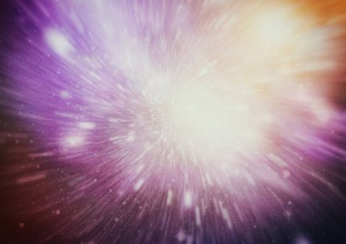 patlama yıldızı parlayan parçacıklar ve çizgiler. Güzel soyut ışınları arka plan.