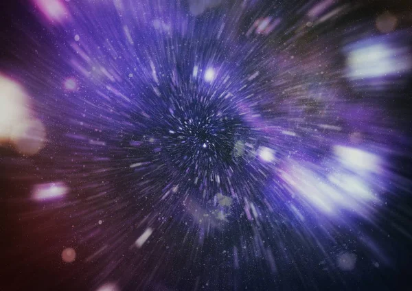 Explosion Star Glowing Particles Lines Beautiful Abstract Rays Background — Stock Photo, Image