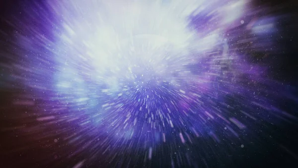 Patlama Yıldızı Parlayan Parçacıklar Çizgiler Güzel Soyut Işınları Arka Plan — Stok fotoğraf