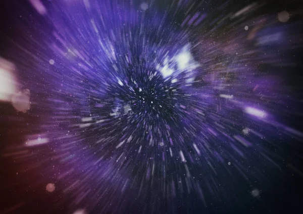 explosion star with glowing particles and lines. Beautiful abstract rays background.