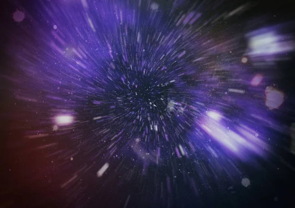 Explosion Star Glowing Particles Lines Beautiful Abstract Rays Background — Stock Photo, Image