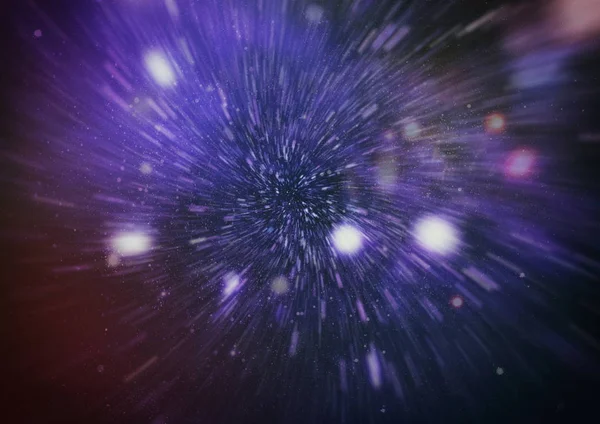 patlama yıldızı parlayan parçacıklar ve çizgiler. Güzel soyut ışınları arka plan.