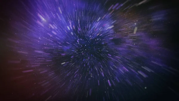 Estrella Explosión Con Partículas Brillantes Líneas Hermoso Fondo Rayos Abstractos —  Fotos de Stock