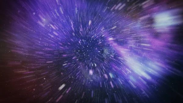 Estrella Explosión Con Partículas Brillantes Líneas Hermoso Fondo Rayos Abstractos —  Fotos de Stock