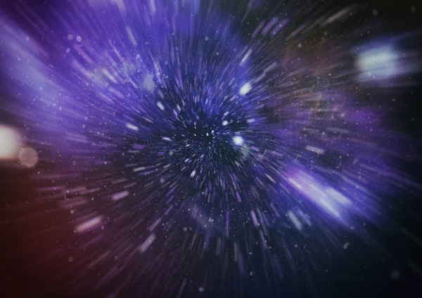 Explosion Star Glowing Particles Lines Beautiful Abstract Rays Background — Stock Photo, Image