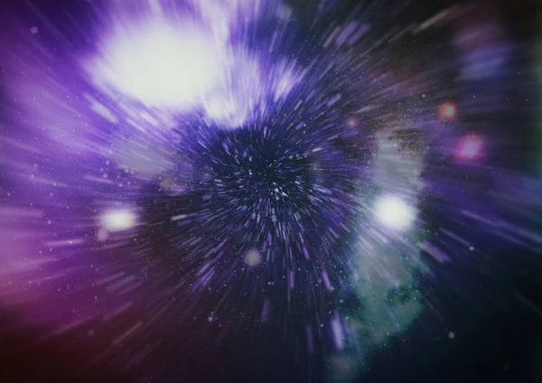 Explosion Star Glowing Particles Lines Beautiful Abstract Rays Background — Stock Photo, Image