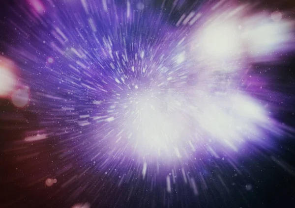 explosion star with glowing particles and lines. Beautiful abstract rays background.