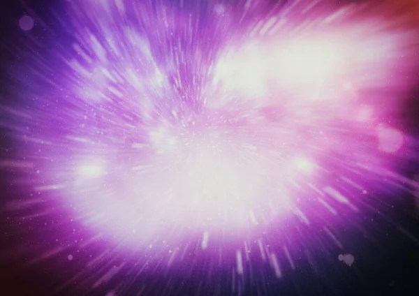 Estrella Explosión Con Partículas Brillantes Líneas Hermoso Fondo Rayos Abstractos — Foto de Stock