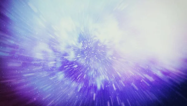 Exploderende Uitbreiden Van Movemen Lus Animatie Met Wormgat Interstellaire Reizen — Stockfoto