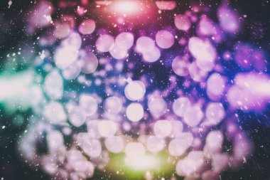 Parlak ışık soyut bokeh bulanık doku arka plan Spotlar