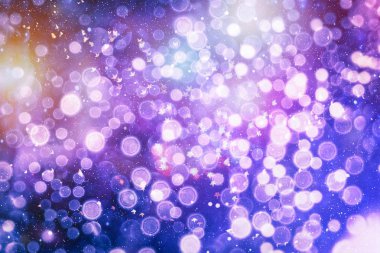 bokeh etkisi ile bulanık sarı ışıkların arka plan