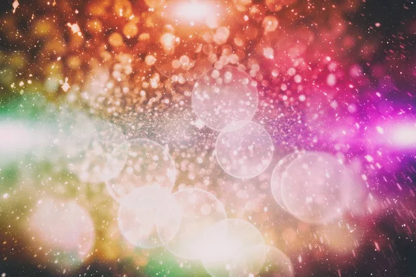 Bright Light Spots Abstract Bokeh Blurred Texture Background — Stock Photo, Image