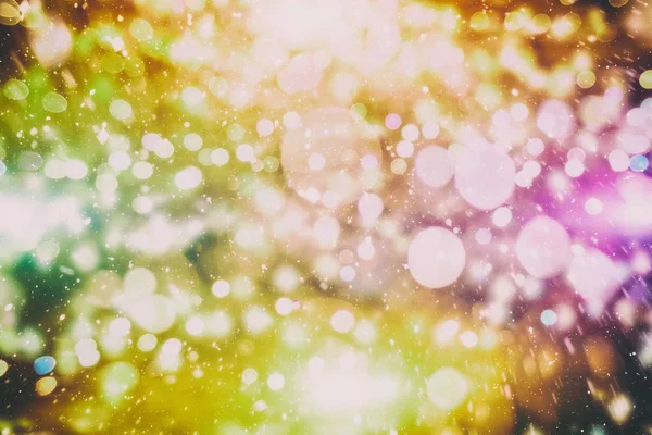 Яскраві Плями Світла Абстрактний Фон Розмитою Текстурою Боке — стокове фото