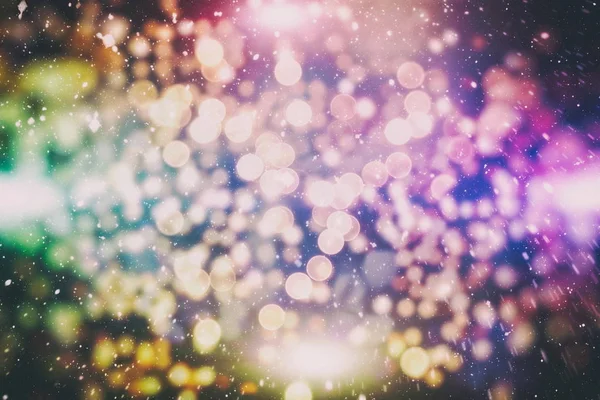 Bright Light Spots Abstract Bokeh Blurred Texture Background — Stock Photo, Image