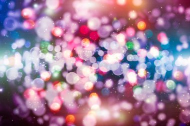 bokeh etkisi ile bulanık sarı ışıkların arka plan