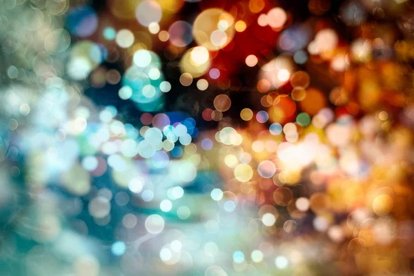 Fiesta Navidad Año Nuevo Fondo Bokeh Con Copyspace —  Fotos de Stock