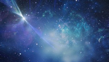 Uzaydaki gezegenler, yıldızlar ve galaksiler uzay keşiflerinin güzelliğini gösteriyor. NASA tarafından döşenmiş elementler