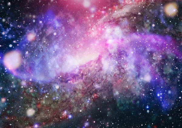 Stardust Nebula Space Galaxy Creative Background Elements Image Furnished Nasa — Stock Photo, Image