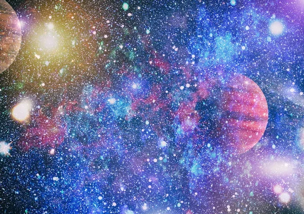 Звездная Пыль Пространство Туманности Галактический Творческий Фон Элементы Этого Изображения — стоковое фото