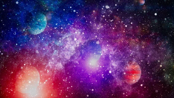 Polvo Estrellas Espacio Para Nebulosas Fondo Creativo Galaxy Elementos Esta — Foto de Stock