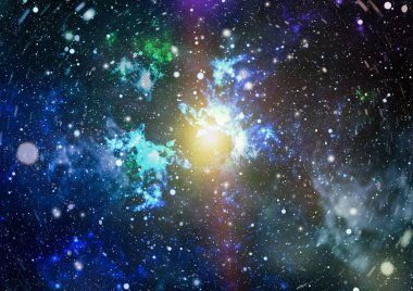 Samanyolu yıldız ve boşluk. Yeni panoramik derin uzaya seyir büyük. Karanlık gece gökyüzüne yıldızlarla dolu. Uzayda Bulutsusu. Derin uzay sırları.