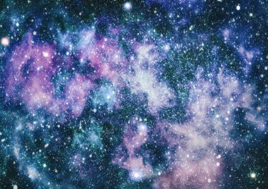 Yüksek çözünürlüklü yıldız alanı. Yıldızlı uzay arka plan dokusu. Renkli Yıldızlı Gece Gökyüzü Dış Uzay arkaplanı