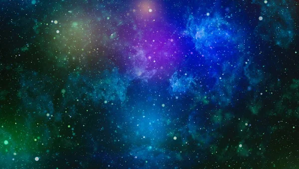 Galaxia Vía Láctea con estrellas y espacio. Nueva gran panorámica que mira al espacio profundo. Cielo nocturno oscuro lleno de estrellas. La nebulosa en el espacio exterior. Secretos del espacio profundo . —  Fotos de Stock