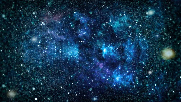 Galaxia Vía Láctea con estrellas y espacio. Nueva gran panorámica que mira al espacio profundo. Cielo nocturno oscuro lleno de estrellas. La nebulosa en el espacio exterior. Secretos del espacio profundo . — Foto de Stock