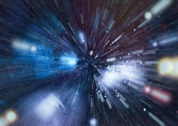 하 수 별과 공간으로 갤럭시입니다. 새로운 대형 파노라마 찾고 깊은 공간으로. 어두운 밤 하늘에 별이 가득입니다. 우주 공간에서 성운입니다. 딥 스페이스의 비밀. — 스톡 사진