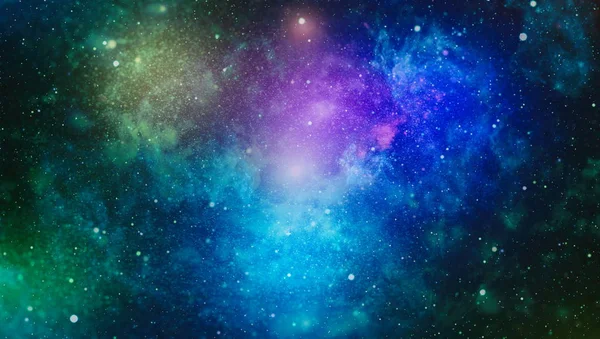 Vintergatan med stjärnor och utrymme. Ny stor panoramautsikt över ute i rymden. Mörk natthimmel full av stjärnor. Nebulosan i yttre rymden. Hemligheter av deep space. — Stockfoto