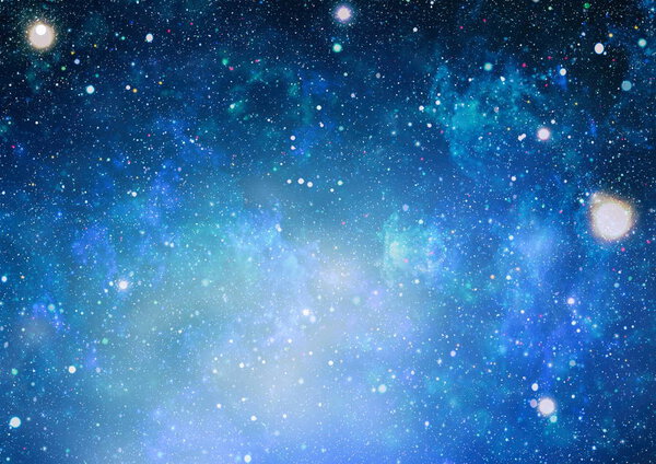 High definition star field background . Starry outer space background texture . Colorful Starry Night Sky Outer Space background