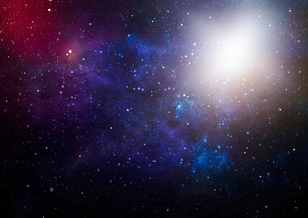 Yüksek çözünürlüklü yıldız alanı. Yıldızlı uzay arka plan dokusu. Renkli Yıldızlı Gece Gökyüzü Dış Uzay arkaplanı — Stok fotoğraf