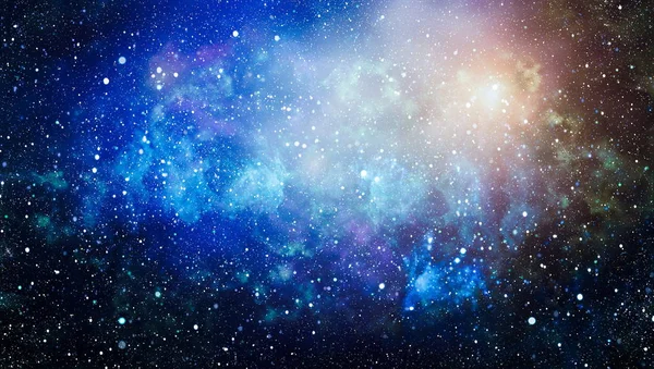 Awesome vackra nebulosa någonstans i rymden. Färgglada utrymme — Stockfoto