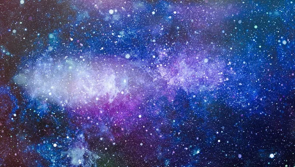 Impresionante hermosa nebulosa en algún lugar del espacio exterior. Espacio colorido —  Fotos de Stock