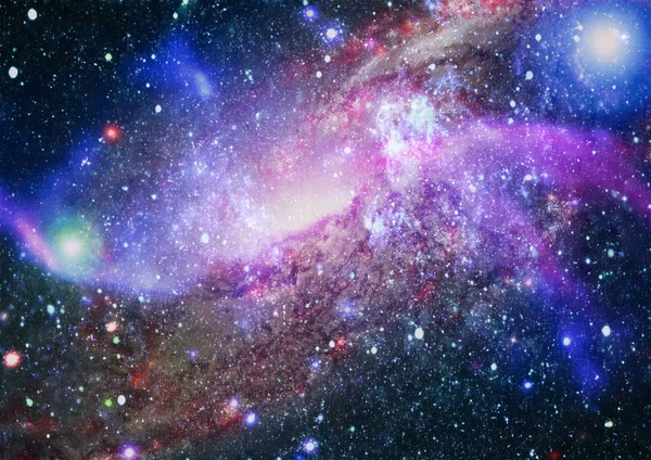 Planetas, estrellas y galaxias en el espacio exterior que muestran la belleza de la exploración espacial. Elementos proporcionados por la NASA . — Foto de Stock
