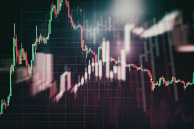 İş grafik arka planı: analiz iş muhasebe bilgi levhalar üzerinde. İşadamı el altın piyasa, Forex piyasası ve ticaret pazarı için yatırım grafikleri analiz üzerinde çalışma.