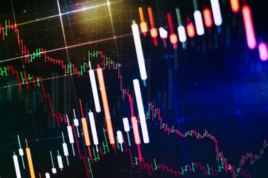 İş grafik arka planı: analiz iş muhasebe bilgi levhalar üzerinde. İşadamı el altın piyasa, Forex piyasası ve ticaret pazarı için yatırım grafikleri analiz üzerinde çalışma.