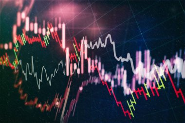 İş grafik arka planı: analiz iş muhasebe bilgi levhalar üzerinde. İşadamı el altın piyasa, Forex piyasası ve ticaret pazarı için yatırım grafikleri analiz üzerinde çalışma.