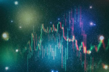İş grafik arka planı: analiz iş muhasebe bilgi levhalar üzerinde. İşadamı el altın piyasa, Forex piyasası ve ticaret pazarı için yatırım grafikleri analiz üzerinde çalışma.
