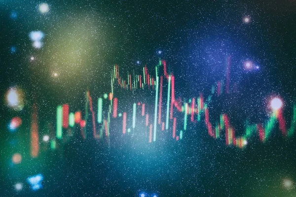 Gráfico de negocio fondo: Contabilidad de negocio de análisis en hojas de información. Empresario mano trabajando en el análisis de gráficos de inversión para el mercado del oro, mercado de divisas y el mercado de comercio . —  Fotos de Stock