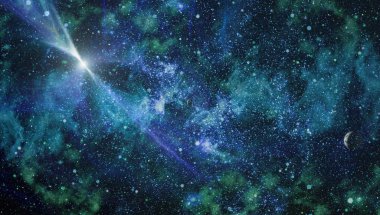 alan birçok ışık yılı uzakta dünya. Nasa tarafından döşenmiş bu görüntü unsurları