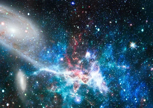 宇宙、地球から遠く離れた多くの光年。Nasa から提供されたこのイメージの要素 — ストック写真