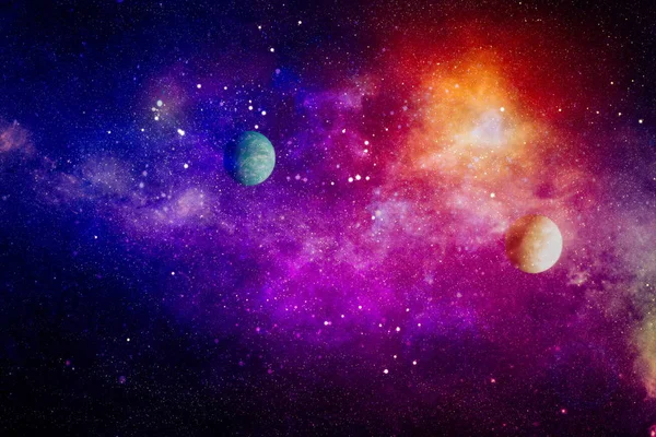 Nice space of the galaxy ,atmosphere with stars at dark background. Deep space art. Galaxies, nebulas and stars in universe. Elements of this image furnished by NASA