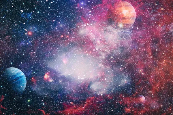 Espacio muchos años luz lejos de la Tierra. Elementos de esta imagen proporcionados por la NASA —  Fotos de Stock