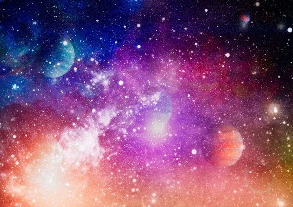 하, 성운와 별 우주, 밝은 화려한 배경에 안개 구름. Nasa에서 제공 하는이 이미지의 요소 — 스톡 사진